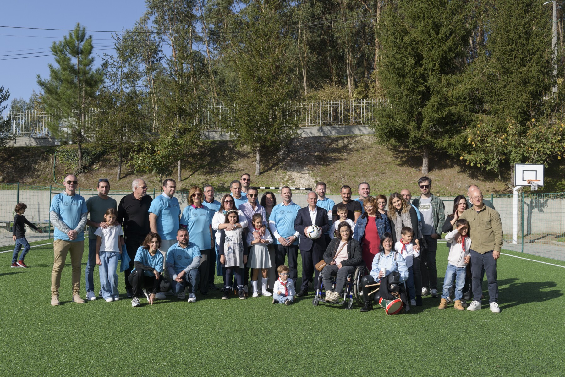 Inauguração da Requalificação do Edifício Escolar e Campo de Jogos da Escola do Deserto - EB1/JI...