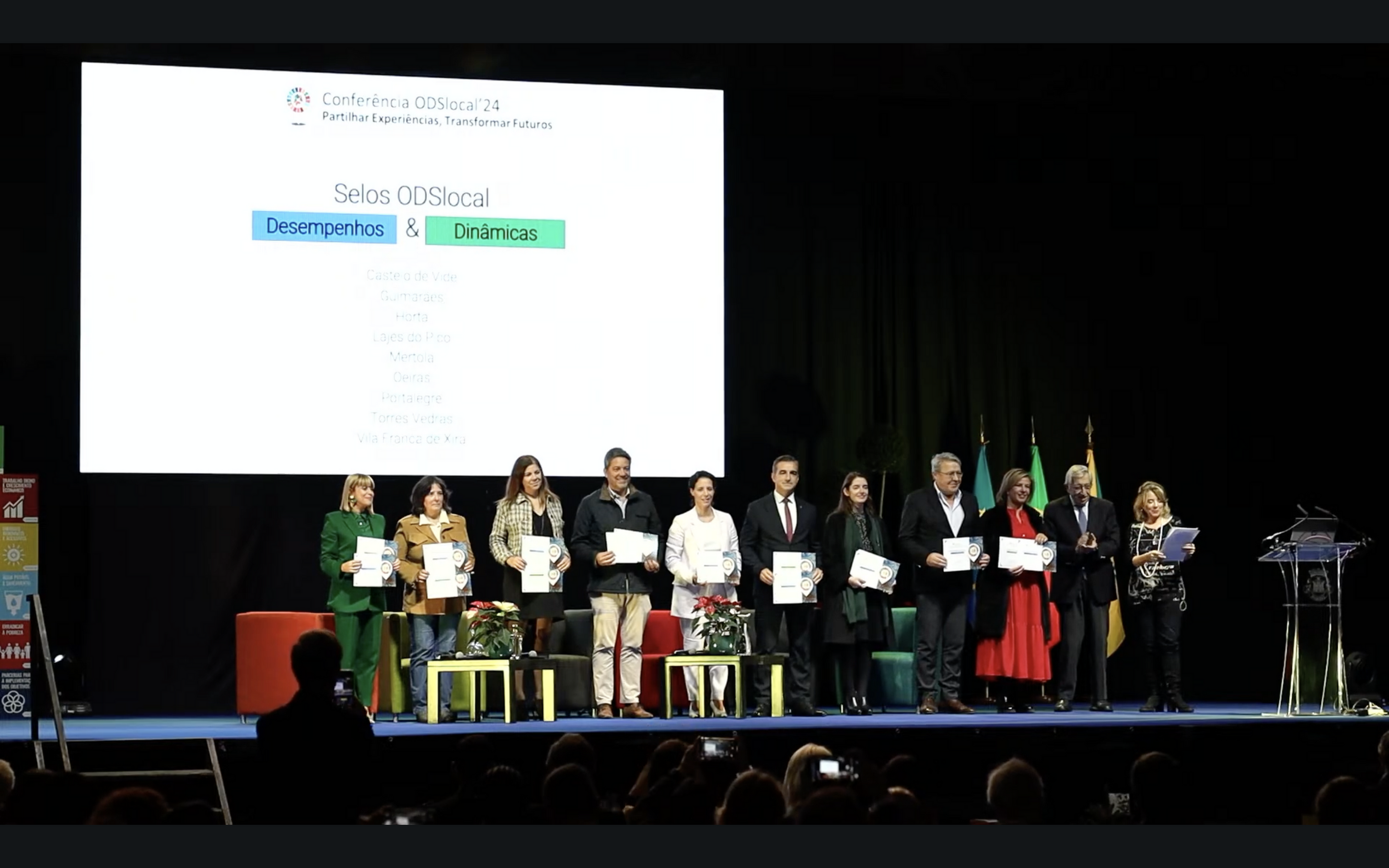 Guimarães distinguido com o Selo ODSlocal 2024 pelo desempenho exemplar nos Objetivos de Desenvol...