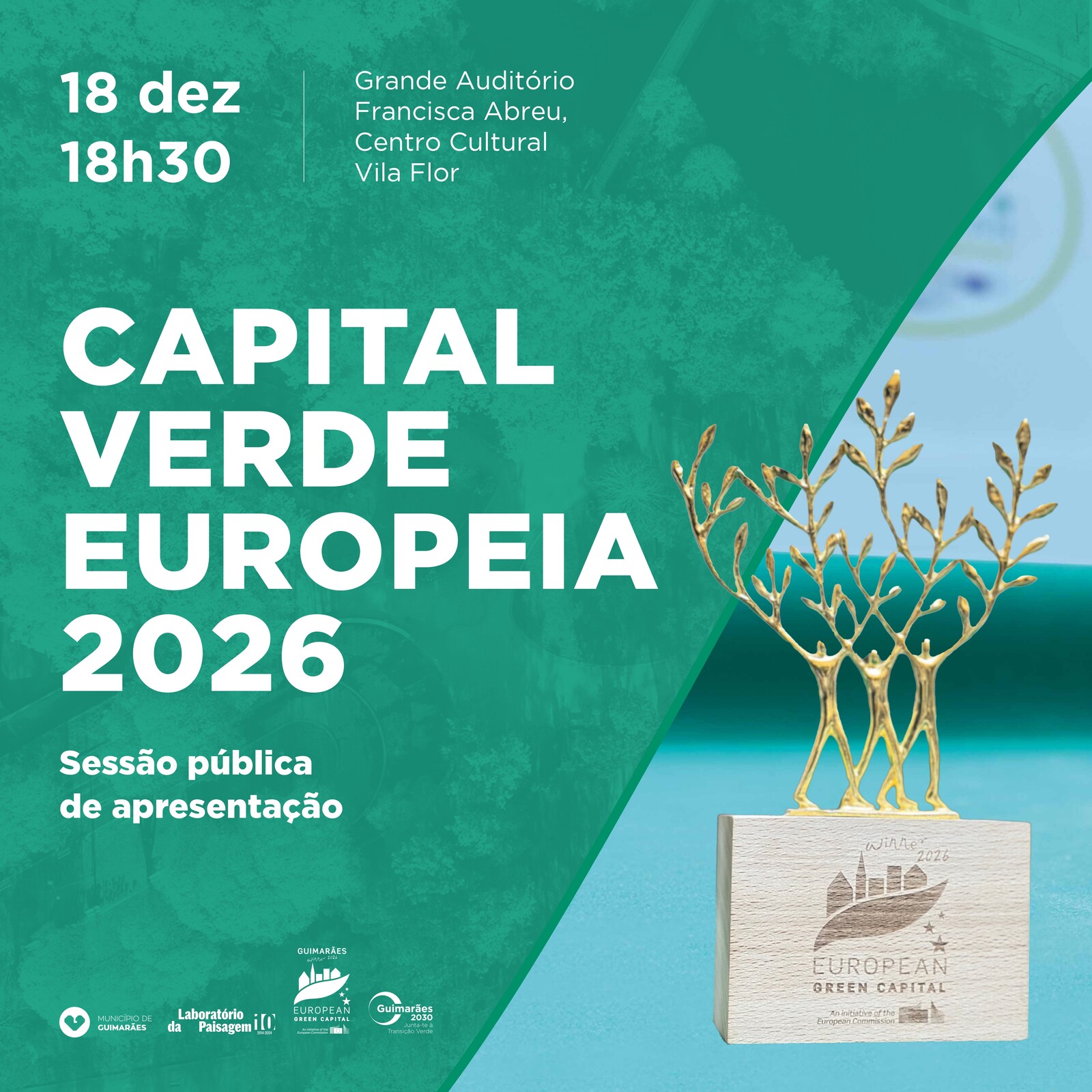 Guimarães celebra Capital Verde Europeia com os vimaranenses
