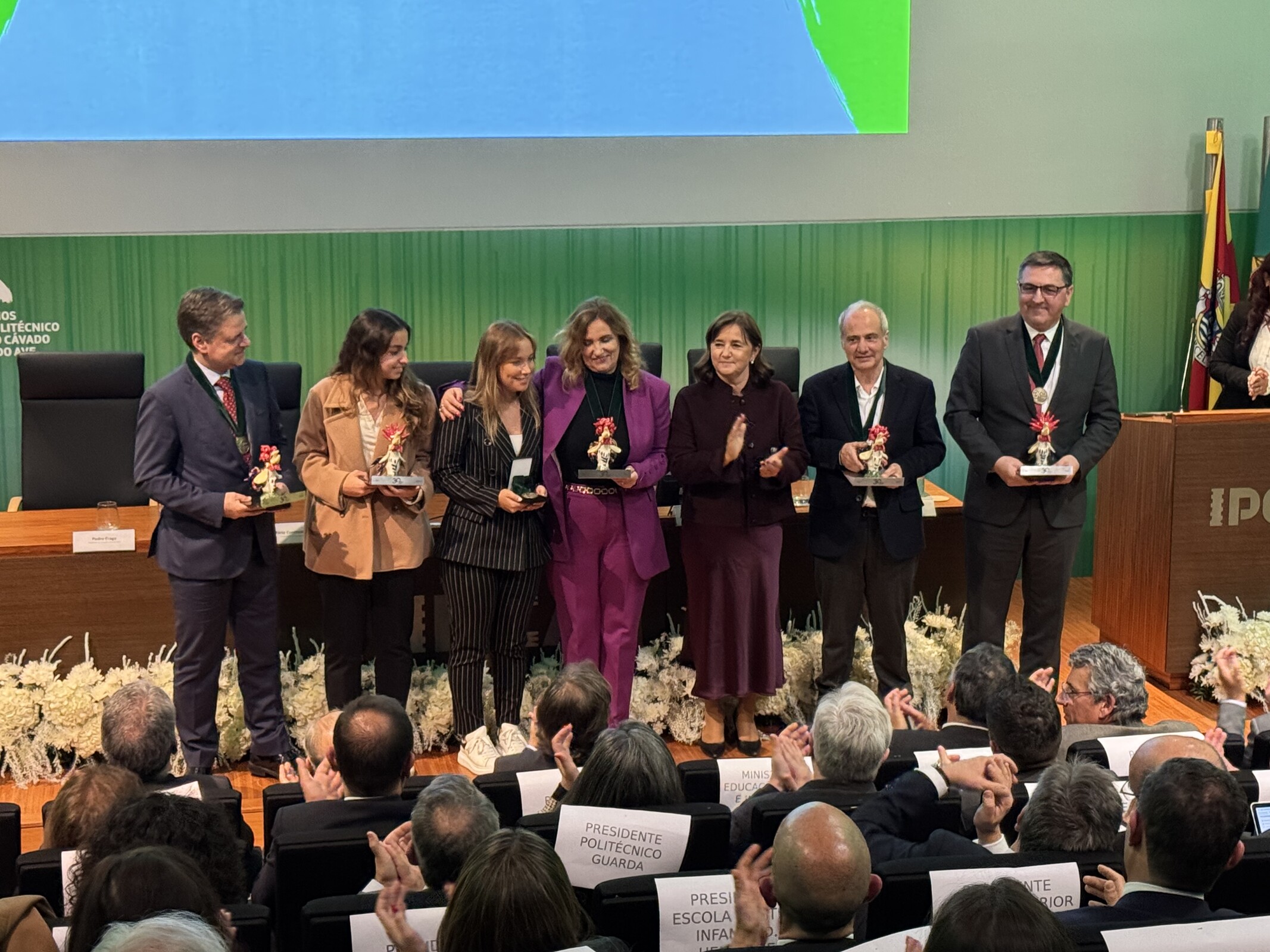 IPCA atribui Medalha de Honra a Domingos Bragança, presidente da Câmara Municipal