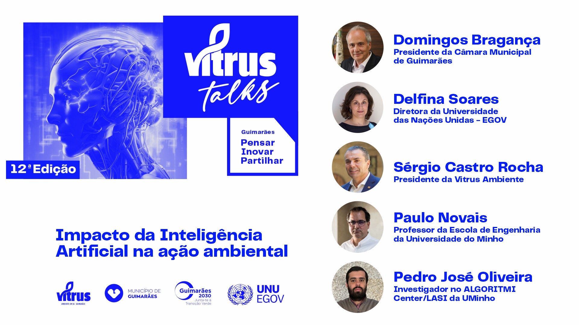 Inteligência Artificial e Sustentabilidade: Guimarães promove debate sobre inovação ambiental