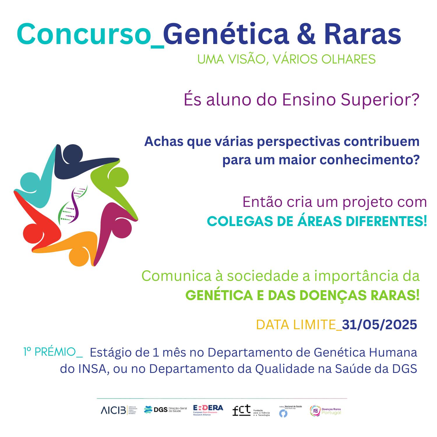 Concurso desafia estudantes a explorar Genética Humana e Doenças Raras