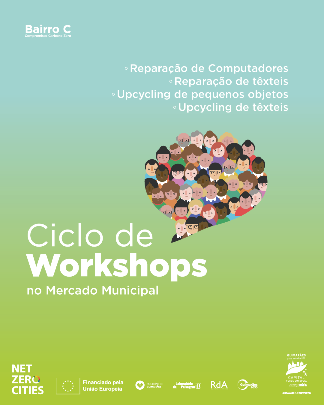 Mercado Municipal de Guimarães recebe workshops de economia circular