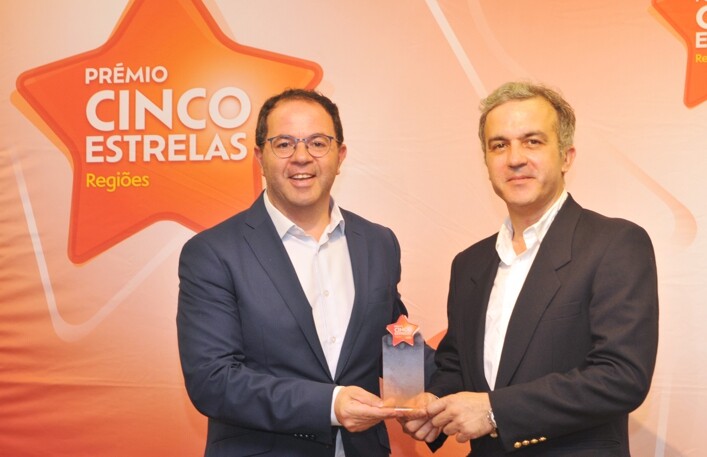 Município de Guimarães distinguido na entrega dos Prémios Cinco Estrelas Regiões 2025
