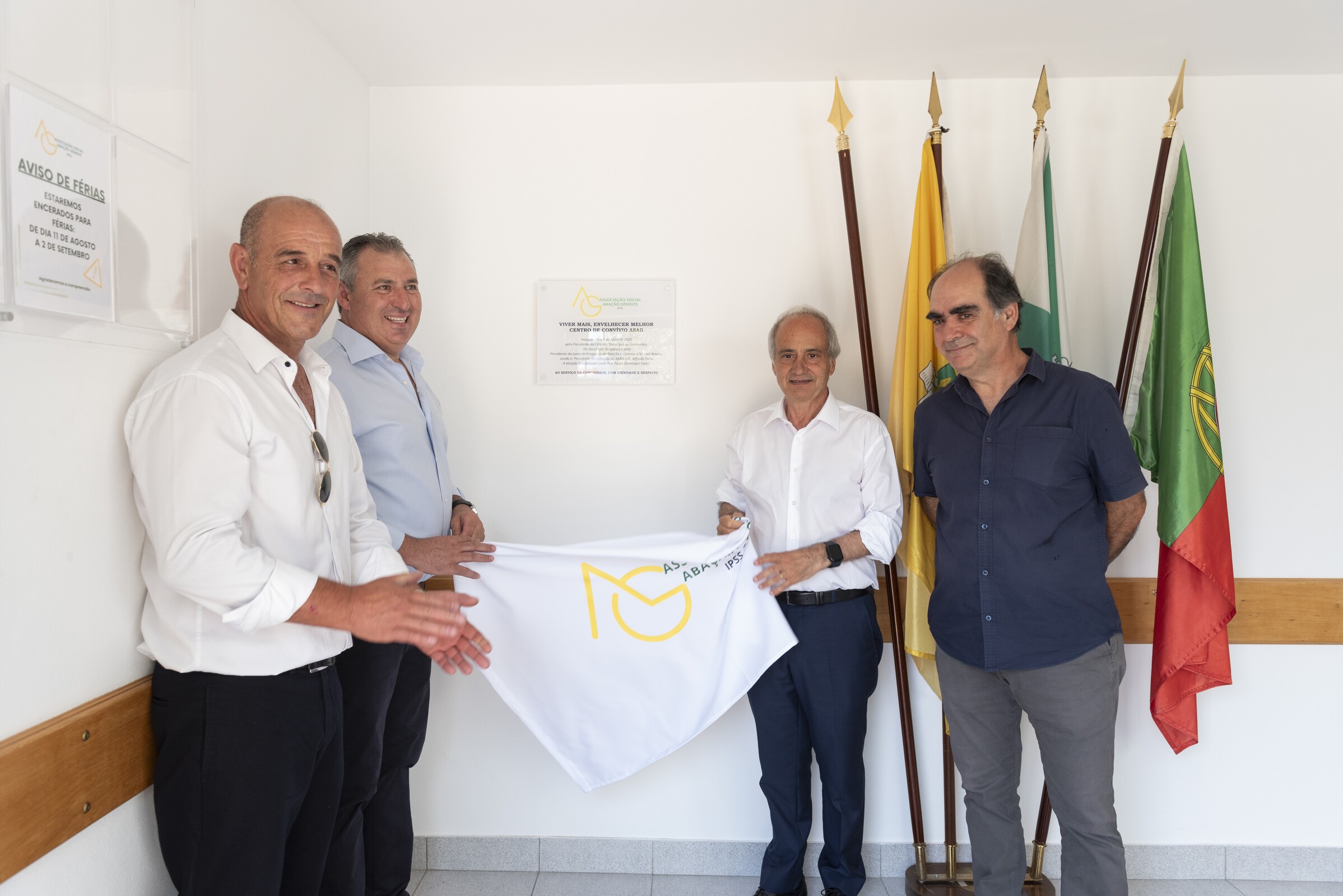 ASAG Inaugura Centro de Convívio na freguesia de Gémeos