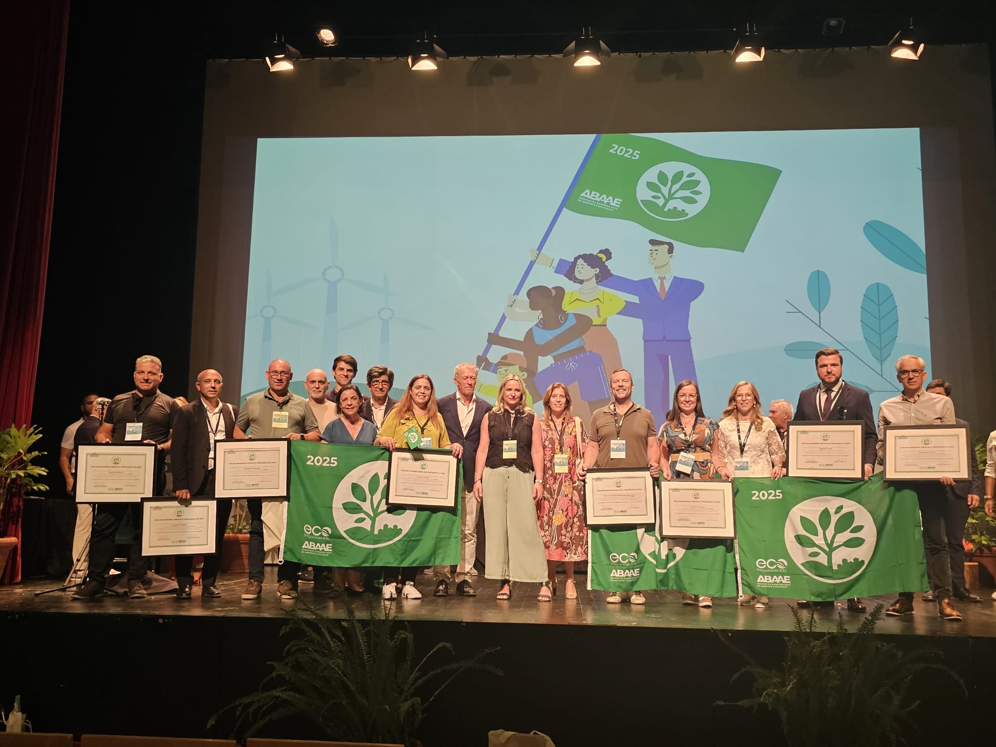 Guimarães conquista 14 galardões Bandeira Verde Eco-Freguesias XXI