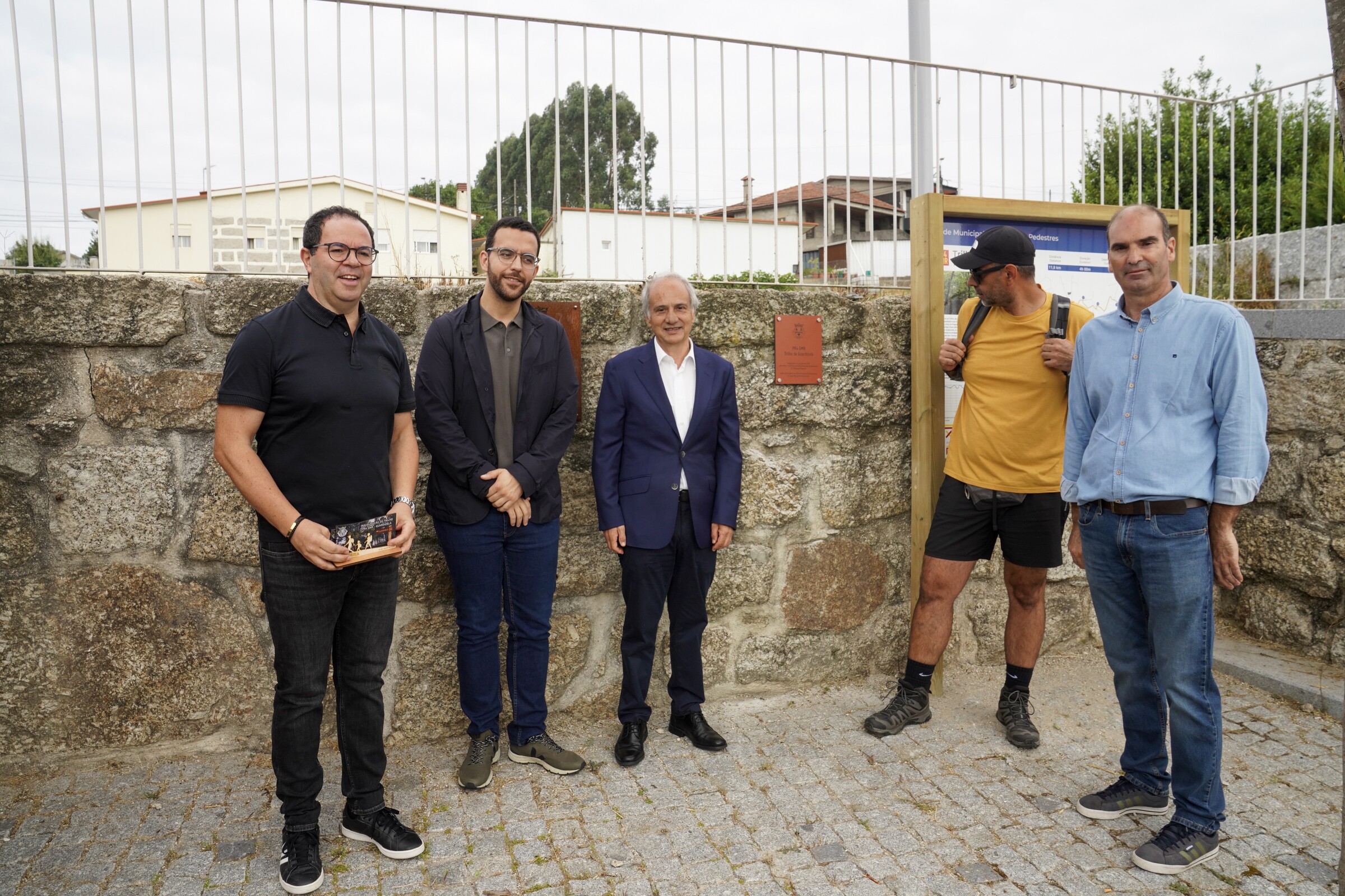 Junta de Freguesia de Guardizela inaugura novo Percurso Pedestre
