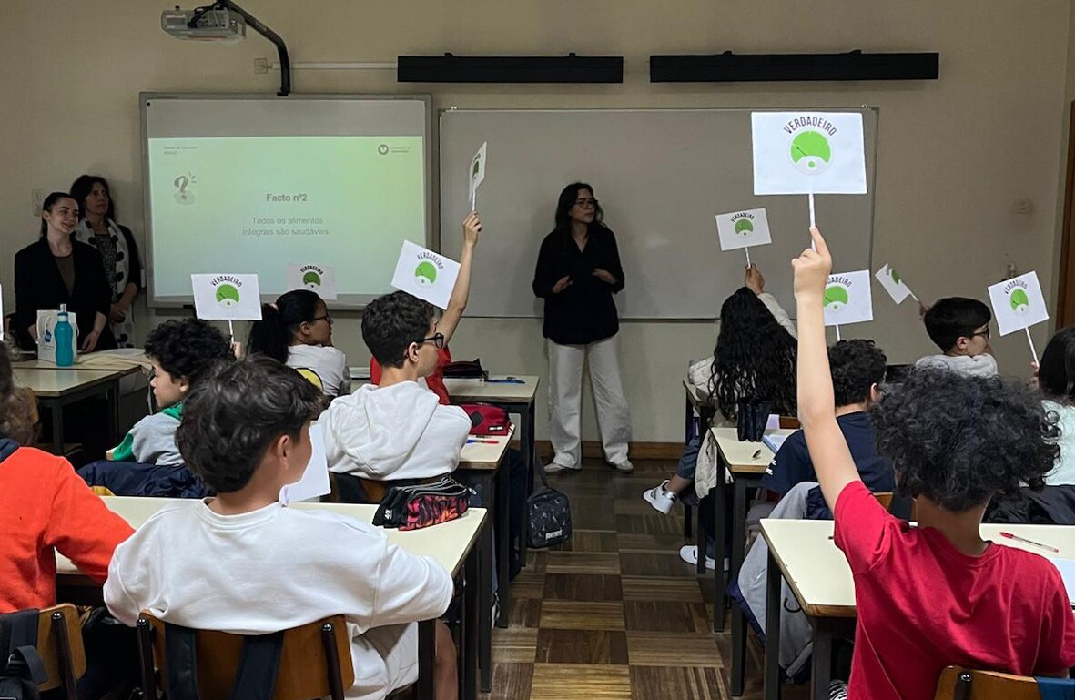 Município de Guimarães promove literacia alimentar junto de alunos do 2.º e 3.º ciclos