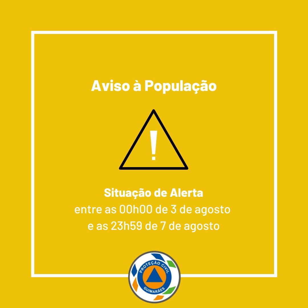 Manutenção do Perigo Meteorológico de Incêndio Rural - Declaração de Situação de Alerta