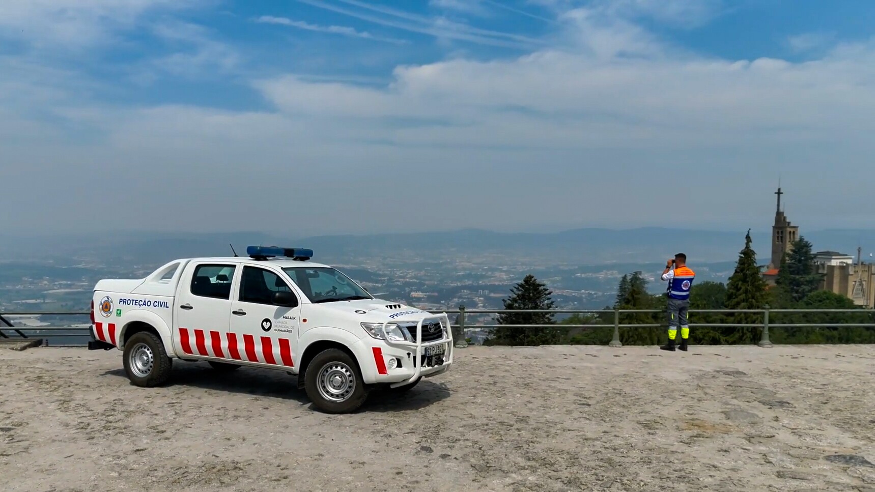 Guimarães reforça vigilância florestal com drones durante Situação de Alerta