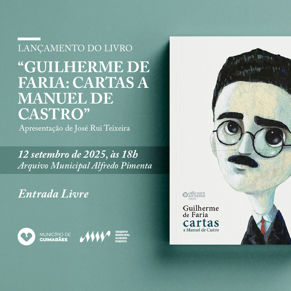 Apresentação do livro de Guilherme de Faria no Arquivo Municipal Alfredo Pimenta