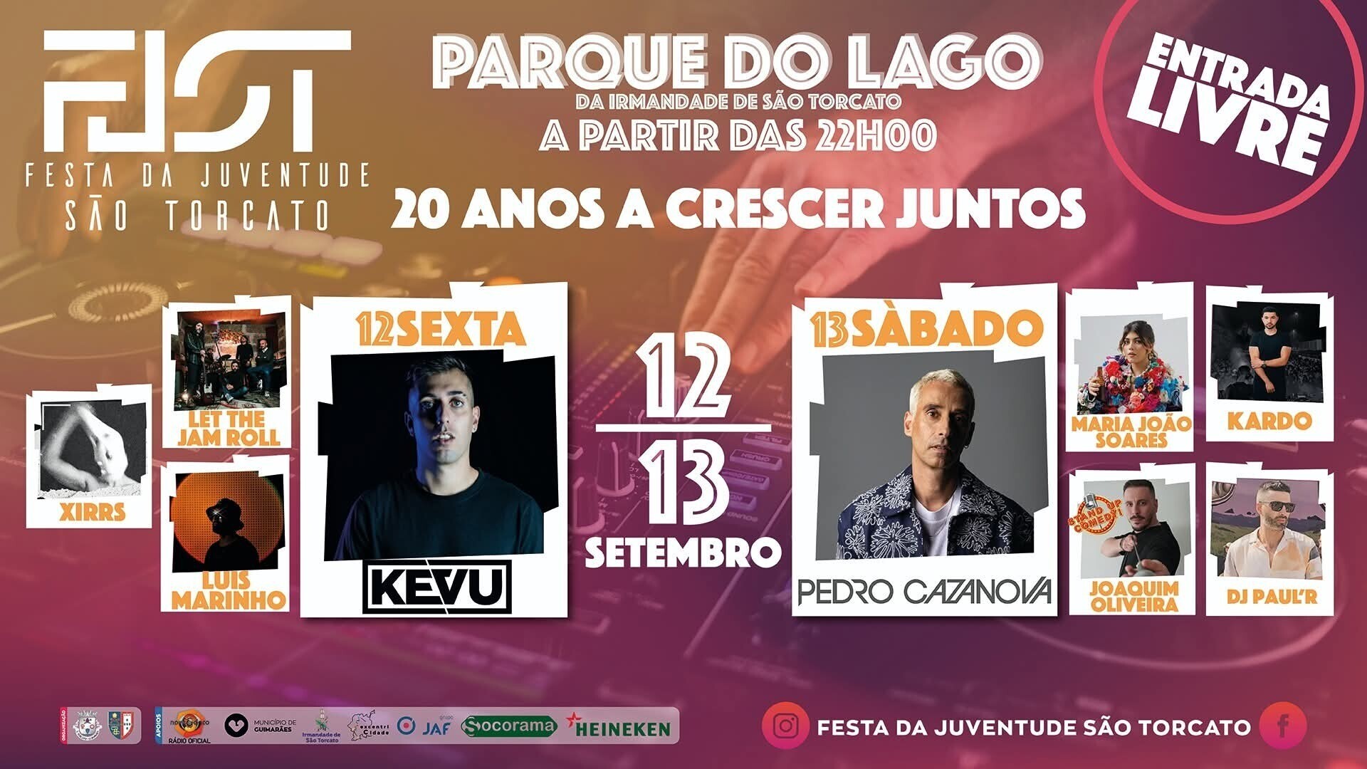 Festa da Juventude de São Torcato anima vila nos dias 12 e 13 de setembro 