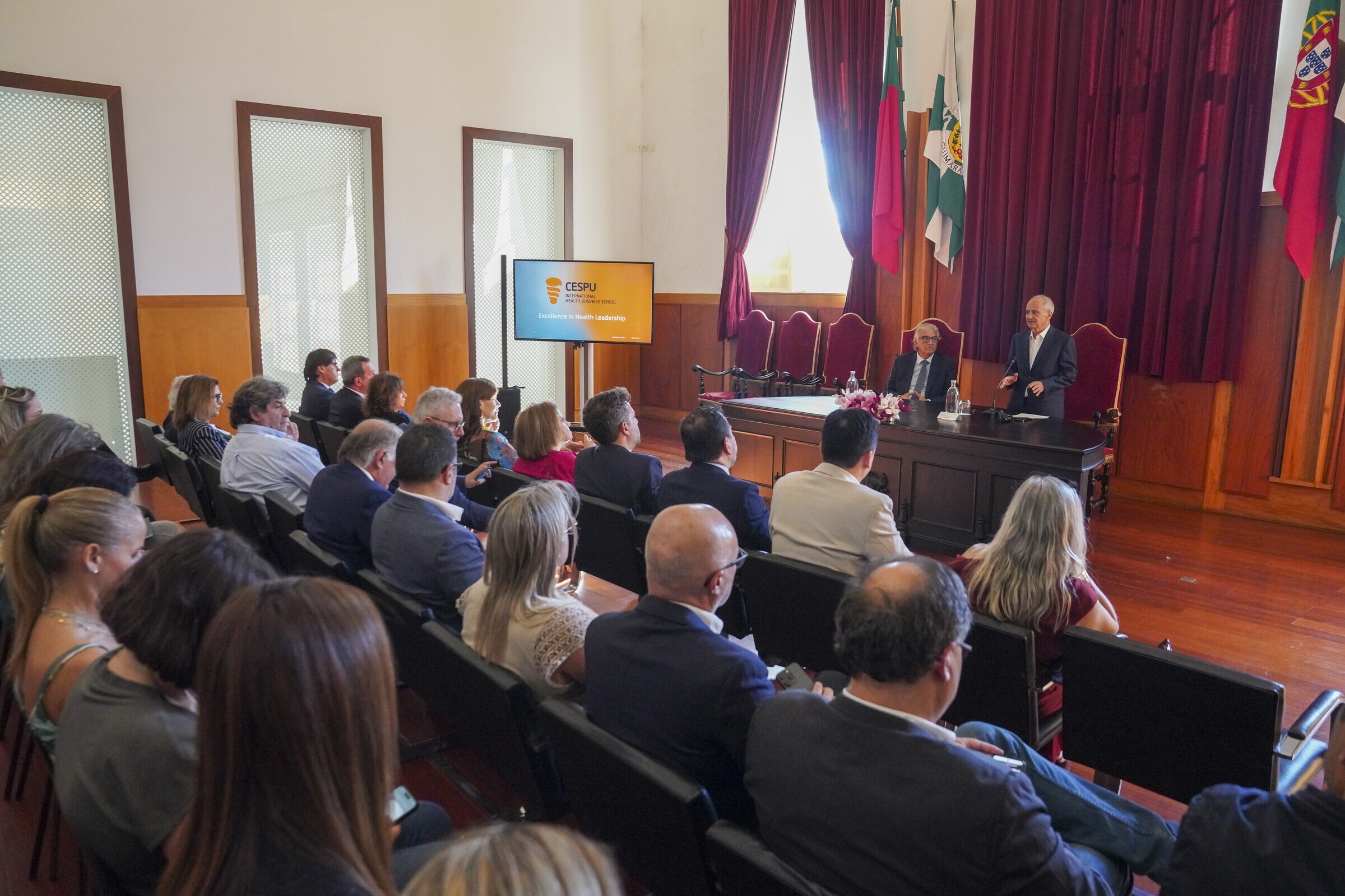 CESPU lança em Guimarães escola internacional para transformar a gestão da saúde