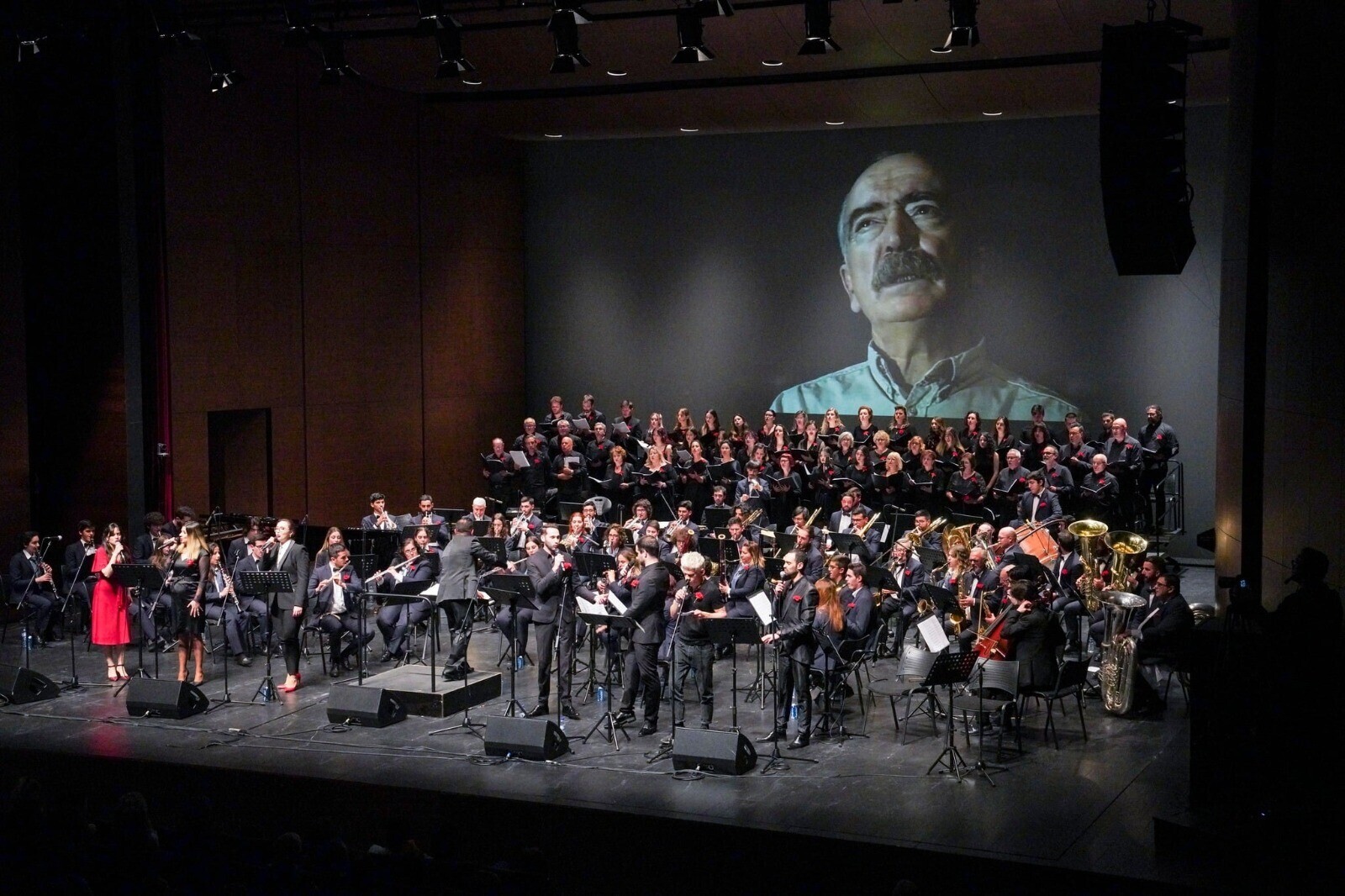 Banda Musical de Pevidém atua em Igualada no concerto dos 30 anos de geminação com Guimarães