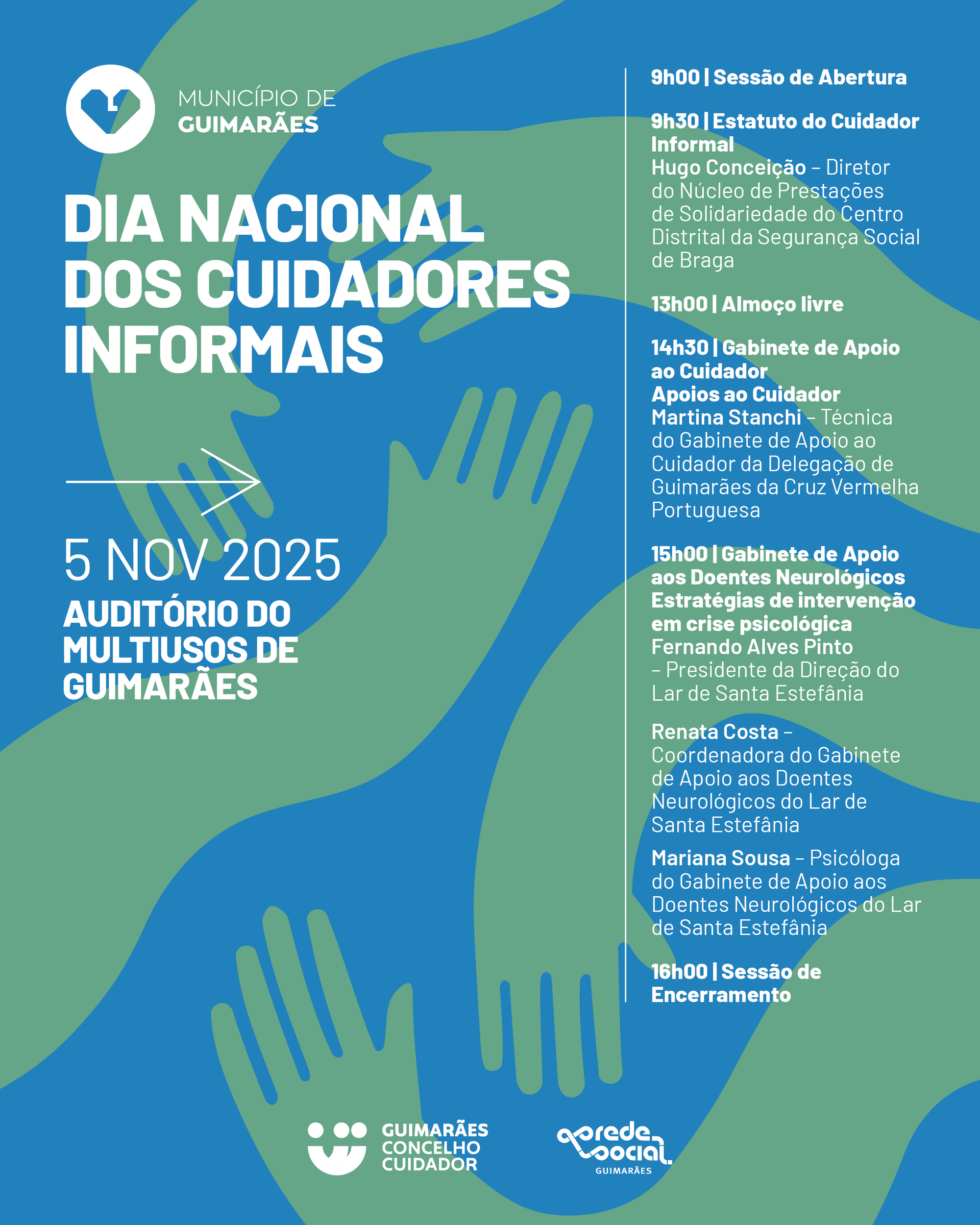 Guimarães assinala Dia Nacional dos Cuidadores Informais com jornada de reflexão e partilha no Mu...