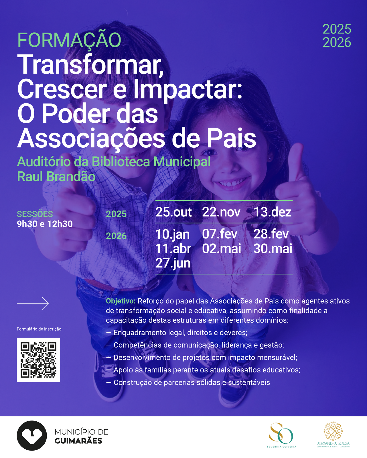 Guimarães promove ação de formação “Transformar, Crescer e Impactar: O Poder das Associações de P...