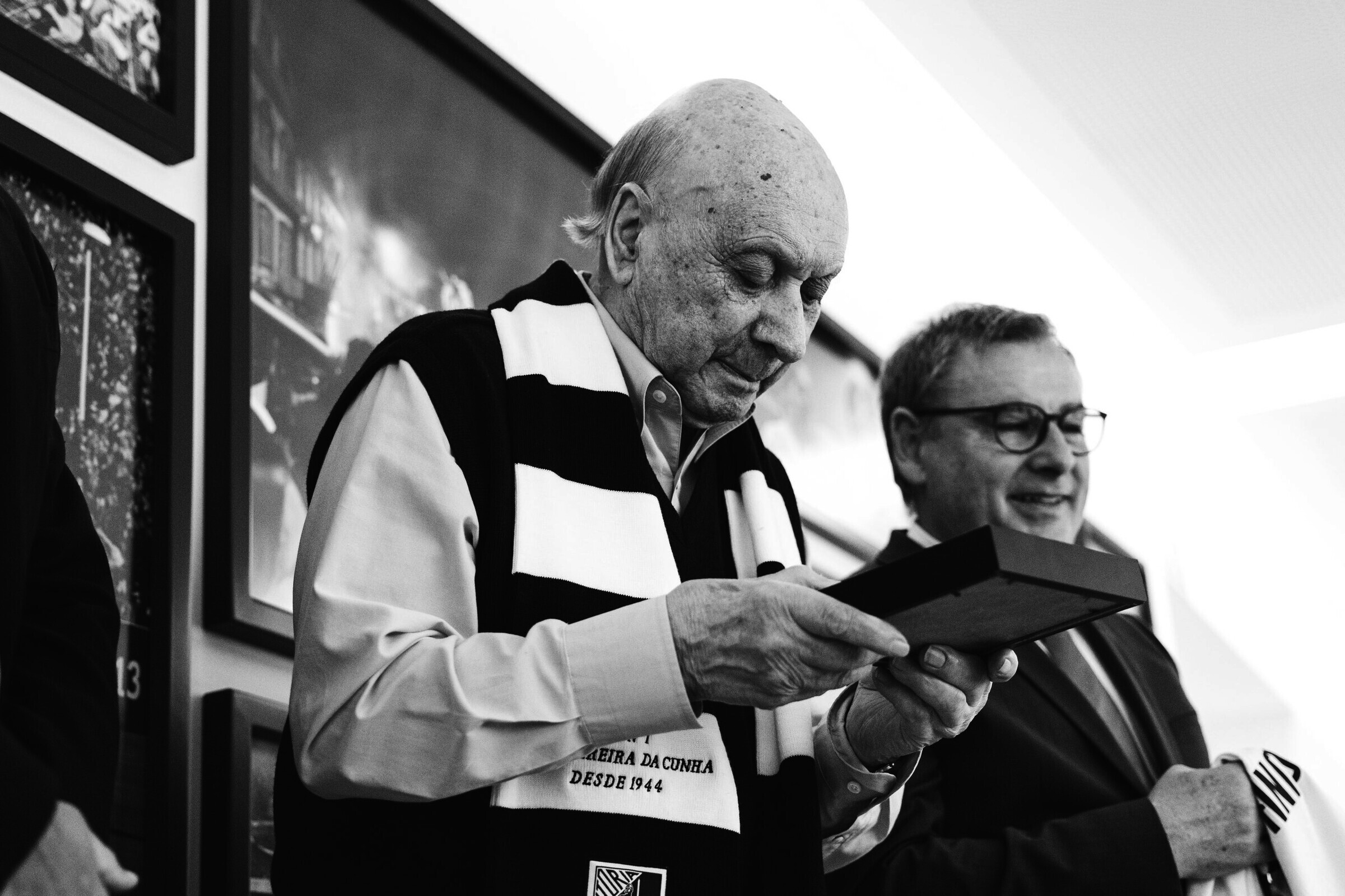 Nota de Pesar - Falecimento de Jaime Pereira da Cunha, Sócio n.º 1 do Vitória Sport Clube