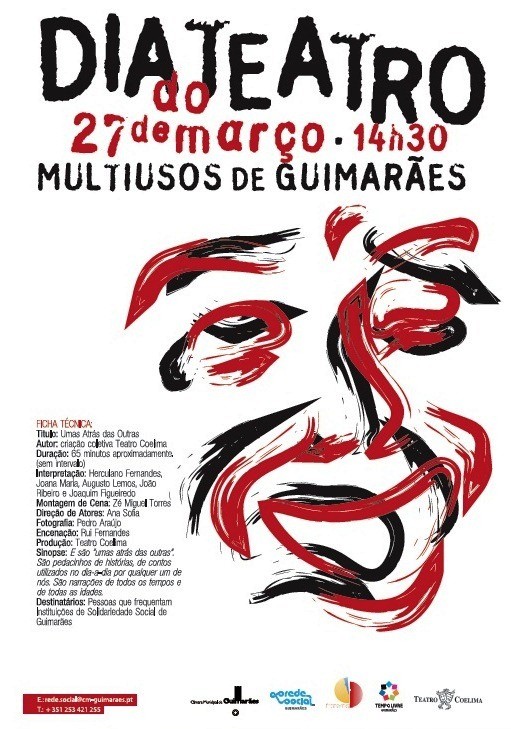 Idosos de Guimarães comemoram esta quinta-feira o Dia Mundial do Teatro