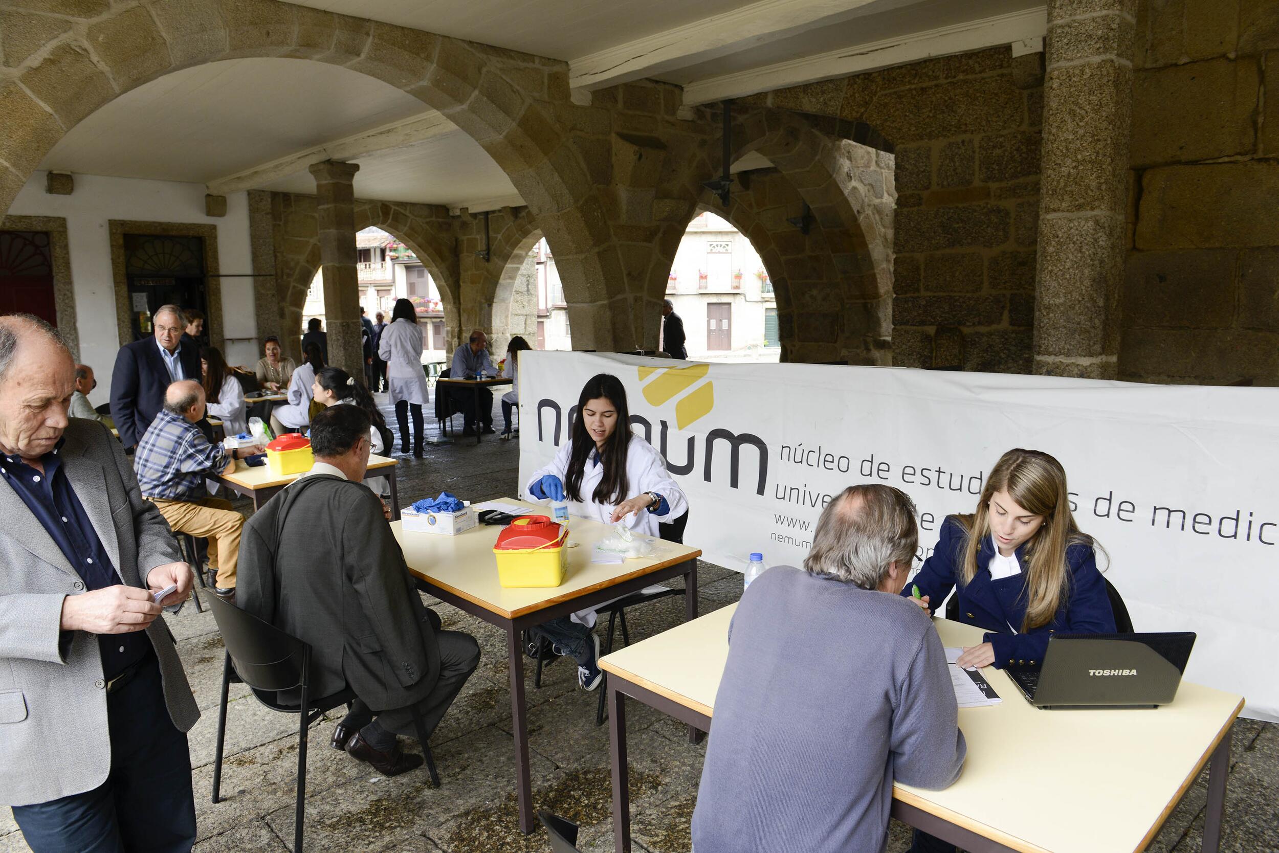 Centro Histórico de Guimarães recebeu durante um dia rastreios de saúde gratuitos