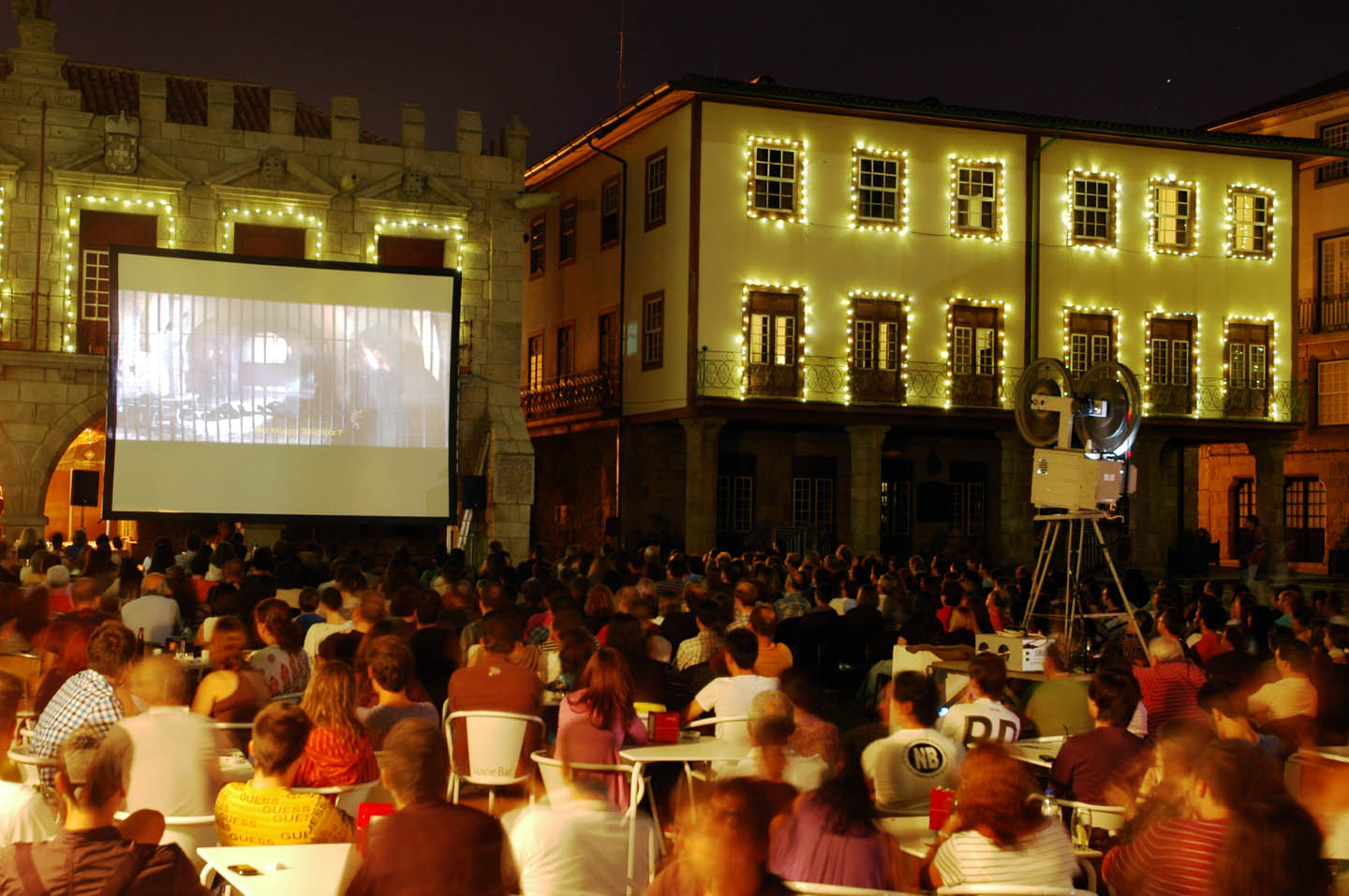 "Cinema em Noites de verão" no mês de agosto no Centro Histórico de Guimarães