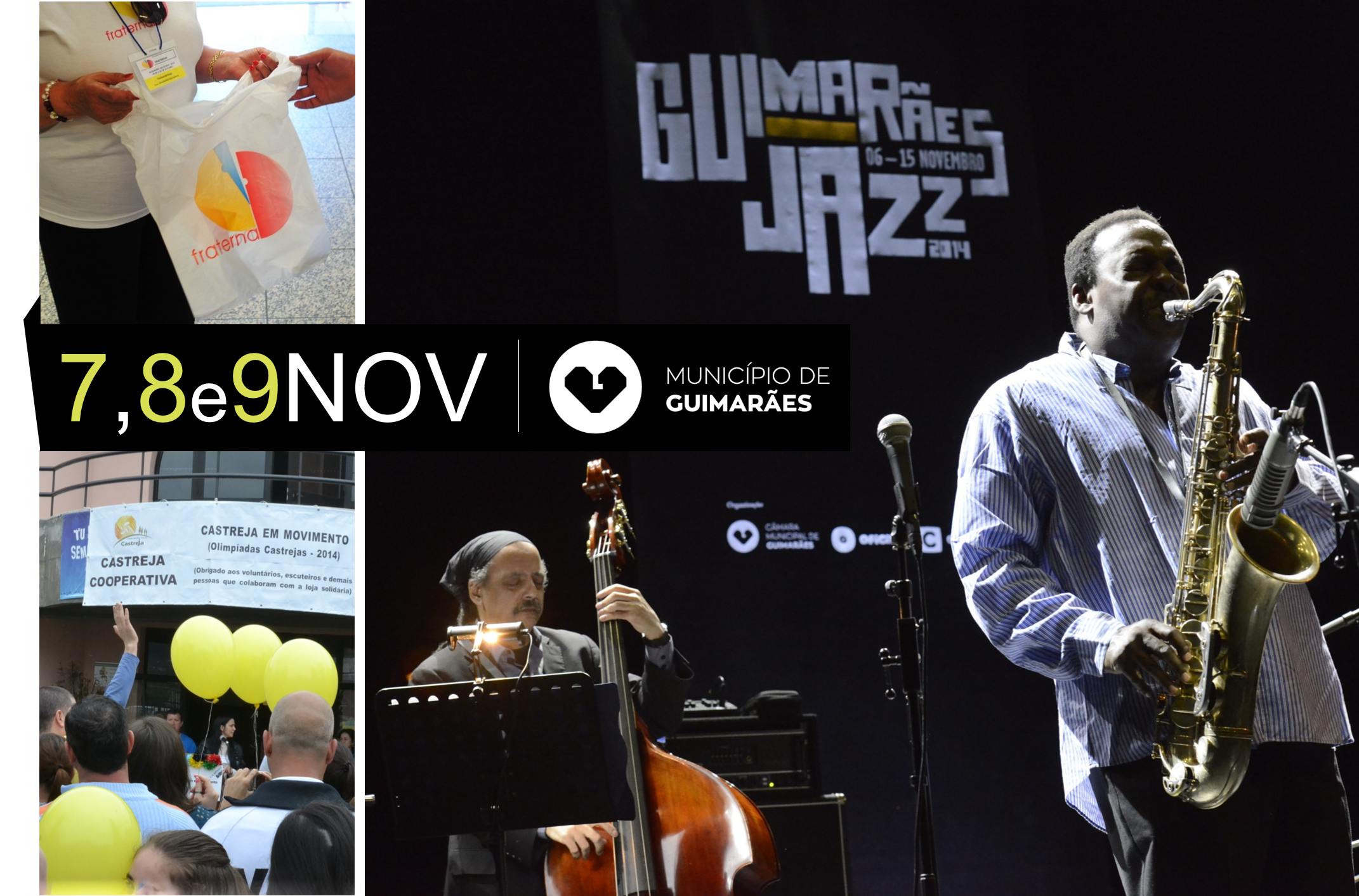 Música e solidariedade na agenda de eventos este fim de semana em Guimarães