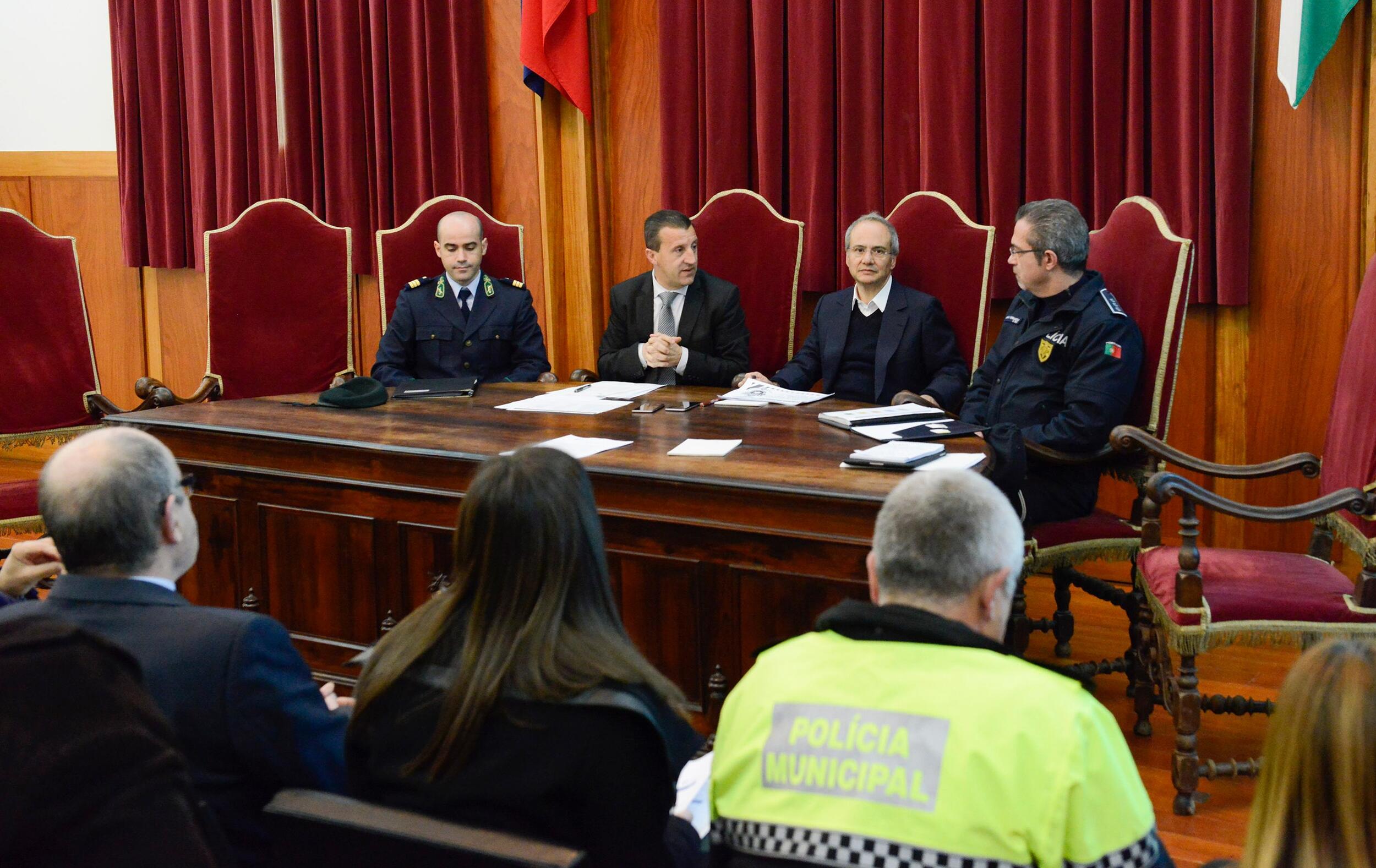 Conselho Municipal de Segurança registou menos ocorrências em Guimarães no ano de 2014