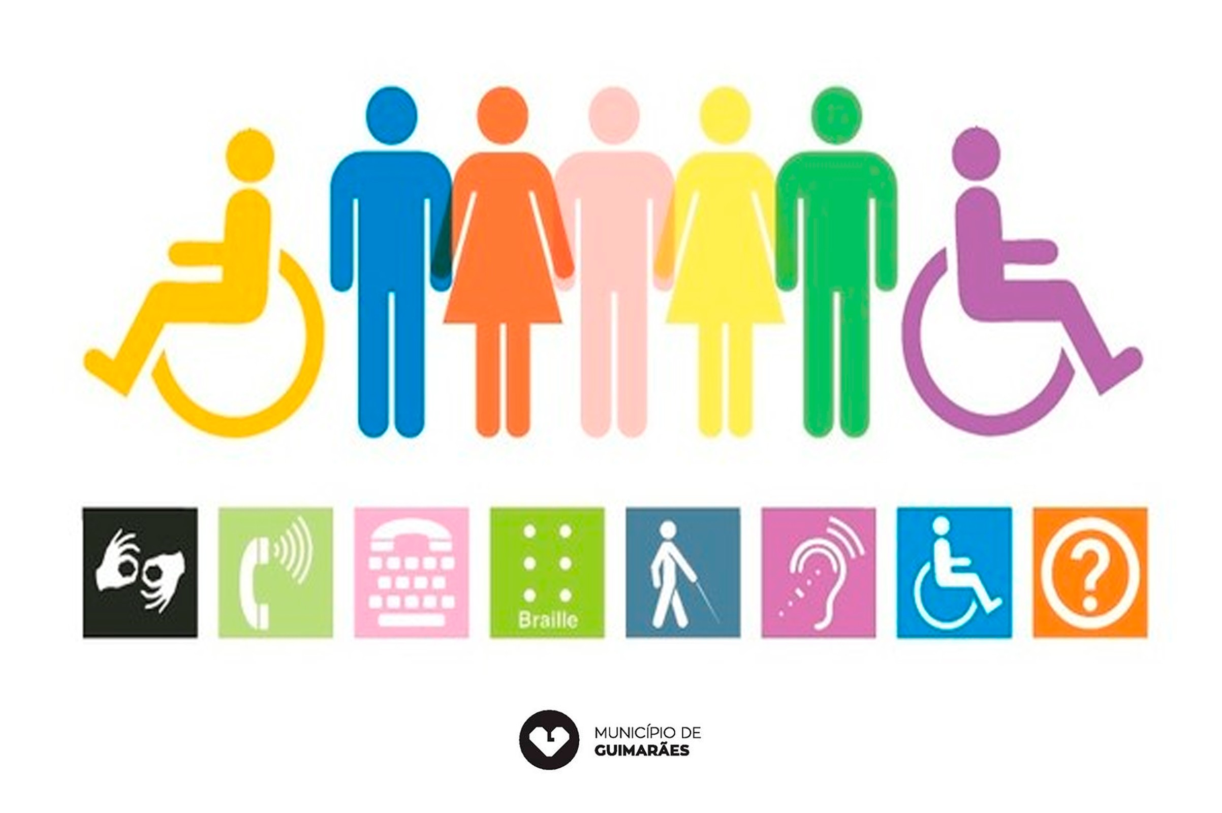 Vimaranenses avaliam dificuldades de pessoas com deficiência em evento alusivo à mobilidade