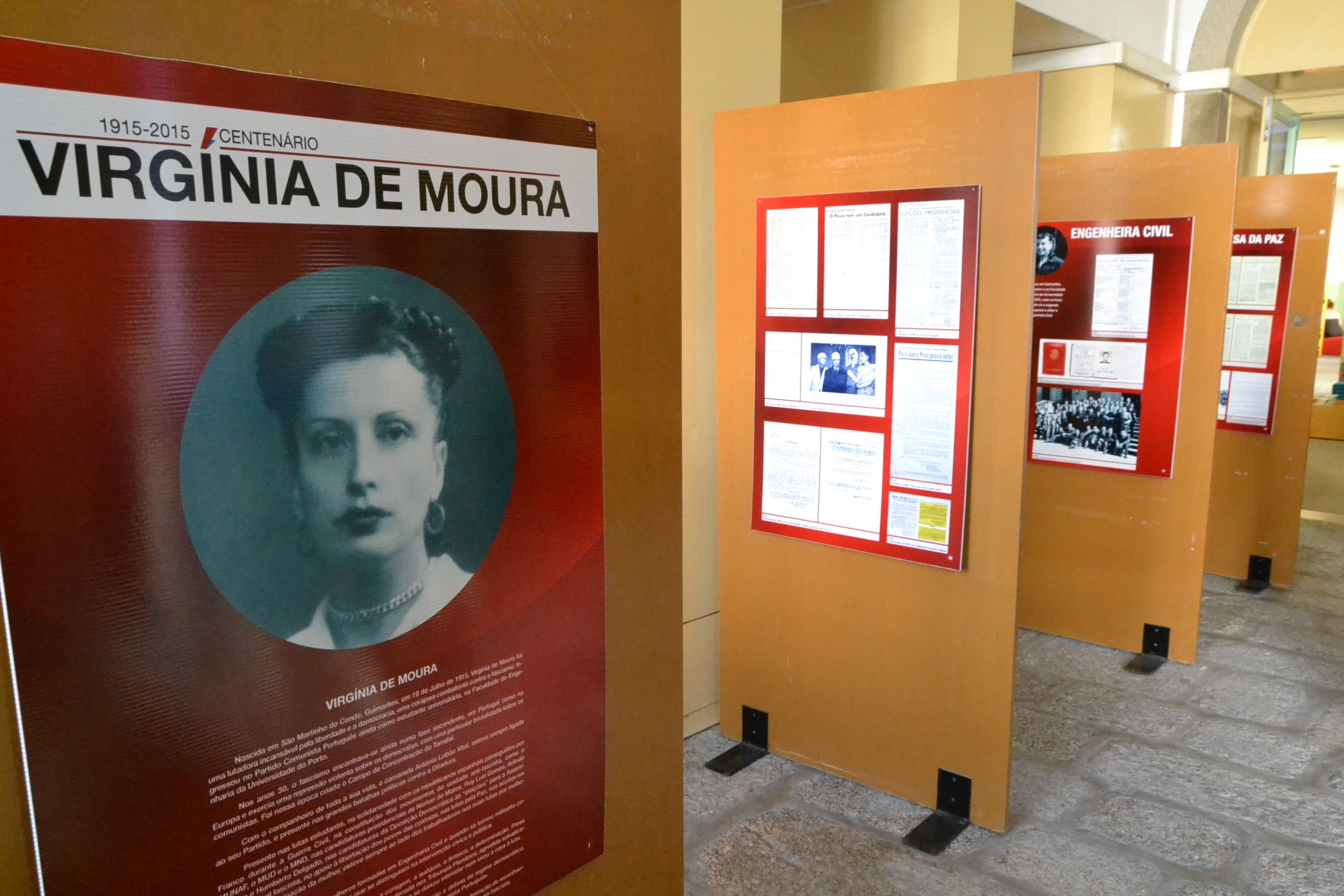 Centenário de Virgínia de Moura em exposição este mês na Biblioteca Municipal Raul Brandão
