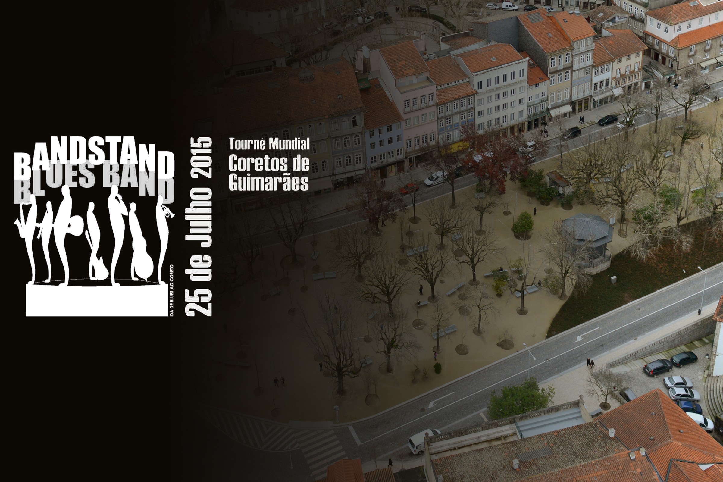 Guimarães assiste a sete concertos de "blues" num só dia em sete coretos do concelho