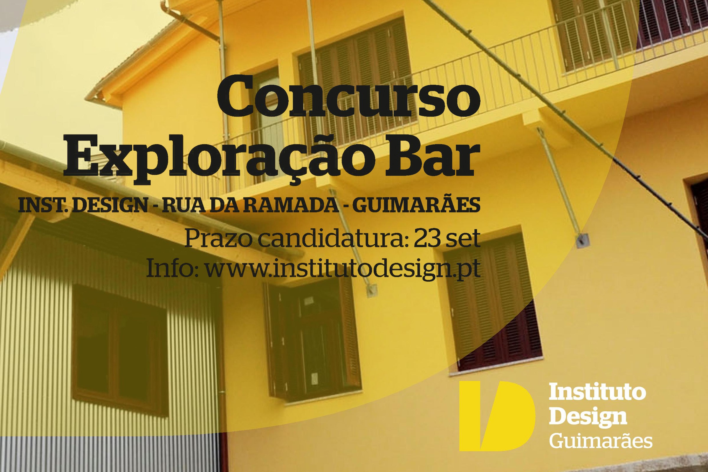 Aberto concurso para exploração de estabelecimento comercial no Instituto de Design de Guimarães