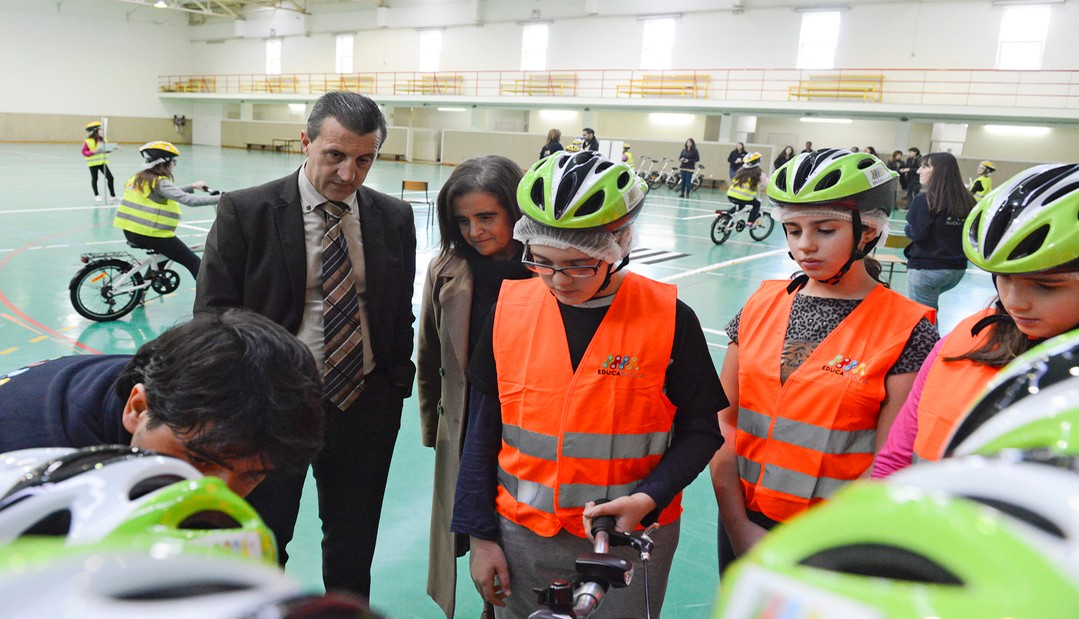 Programa da Câmara de Guimarães ensina crianças a andar de bicicleta em segurança