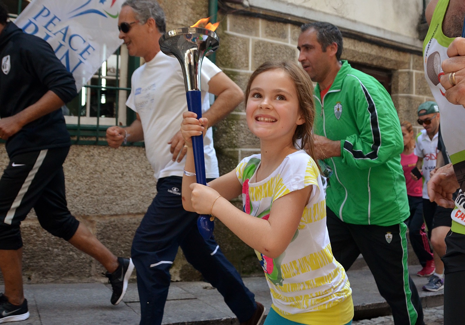 Corrida de estafeta pela paz internacional chega a Guimarães esta quinta-feira, 25 de fevereiro