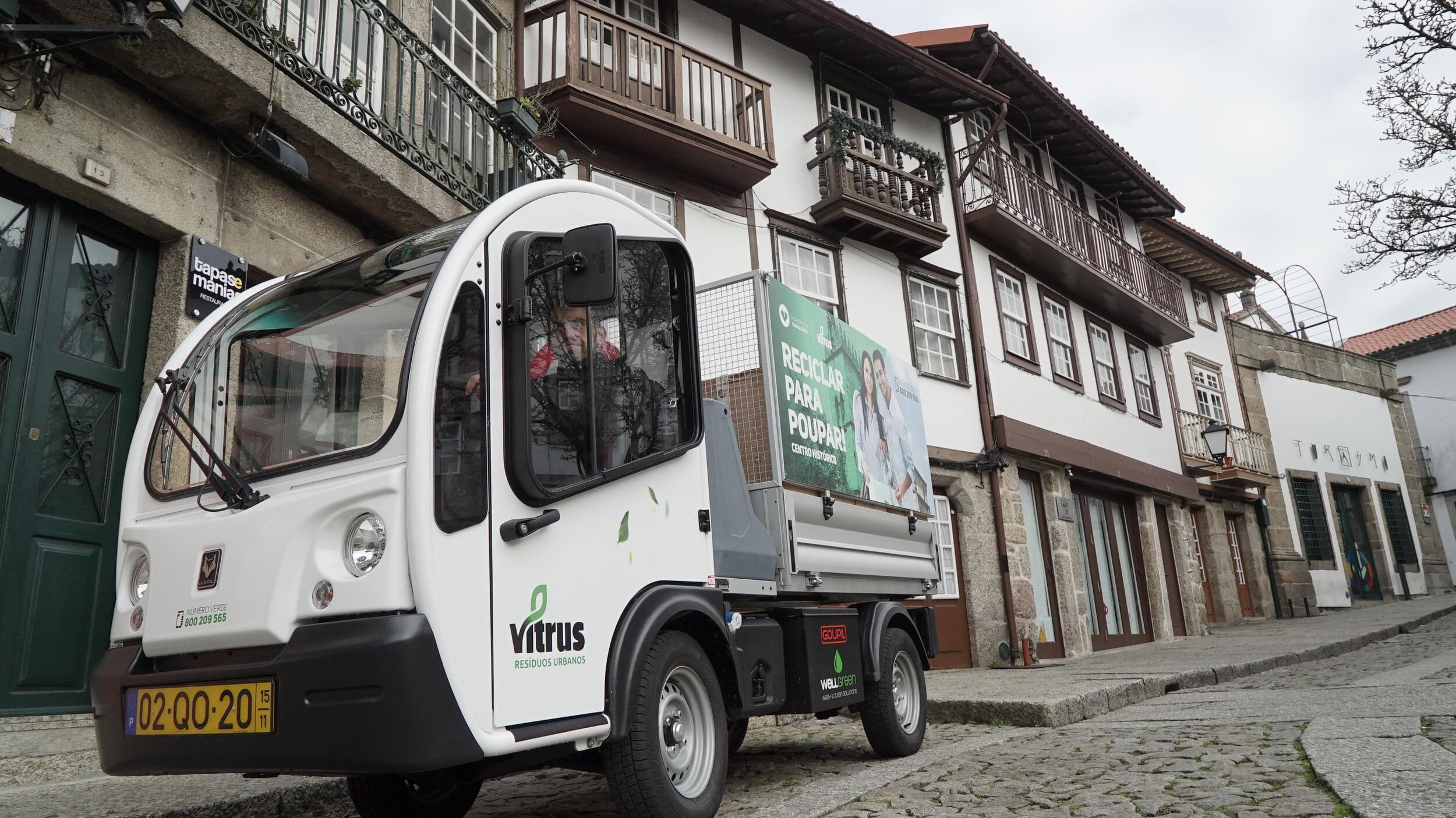 Um mês de sistema PAYT no Centro Histórico de Guimarães com resultados muito positivos