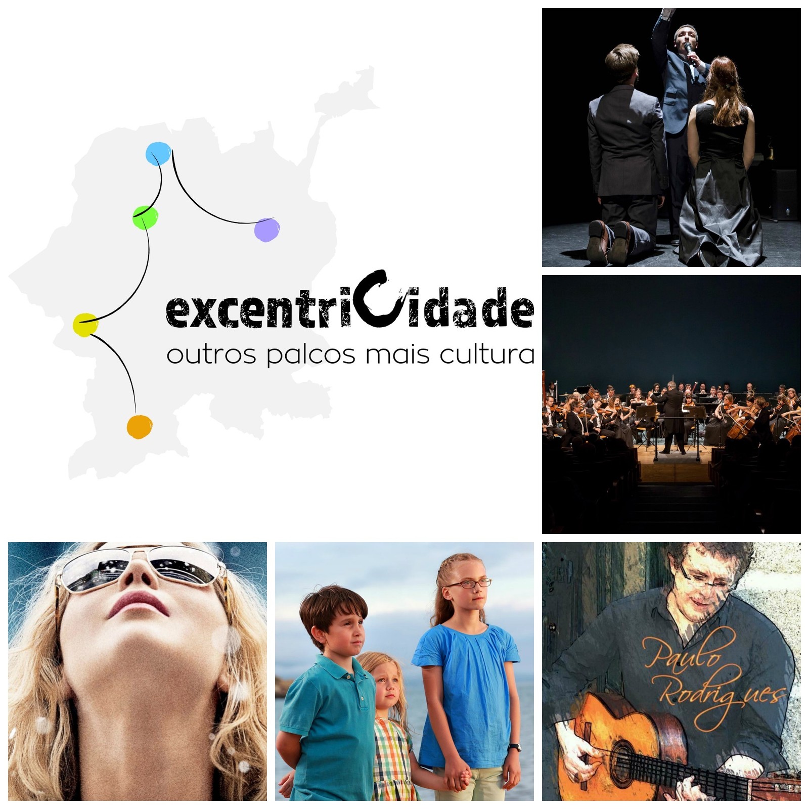 Cinema, música e teatro nas freguesias de Guimarães no mês de outubro
