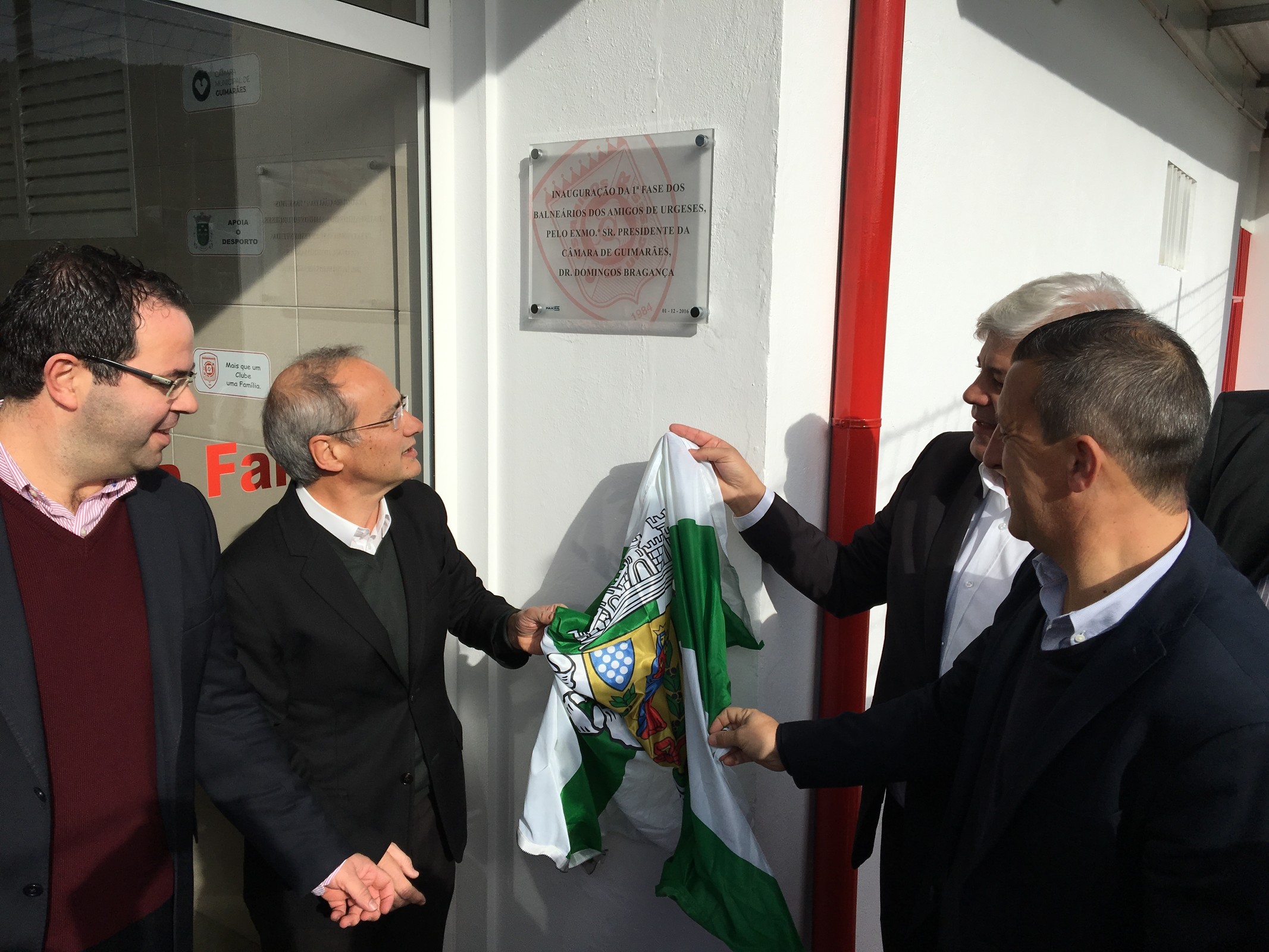 Complexo do “Amigos de Urgeses” cresce com inauguração de novos balneários