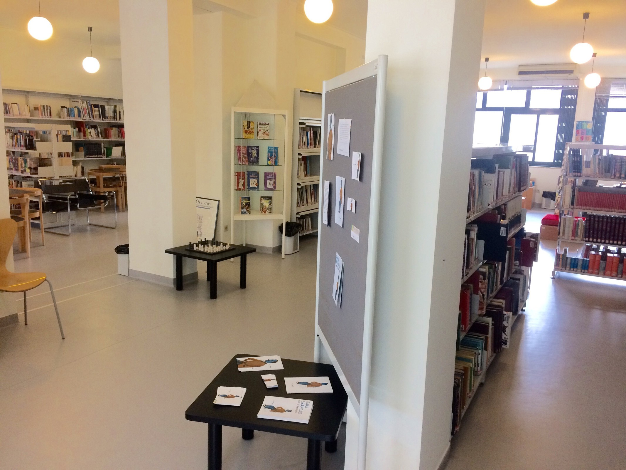 Polo de Pevidém da Biblioteca Raul Brandão reabriu após obras de reabilitação