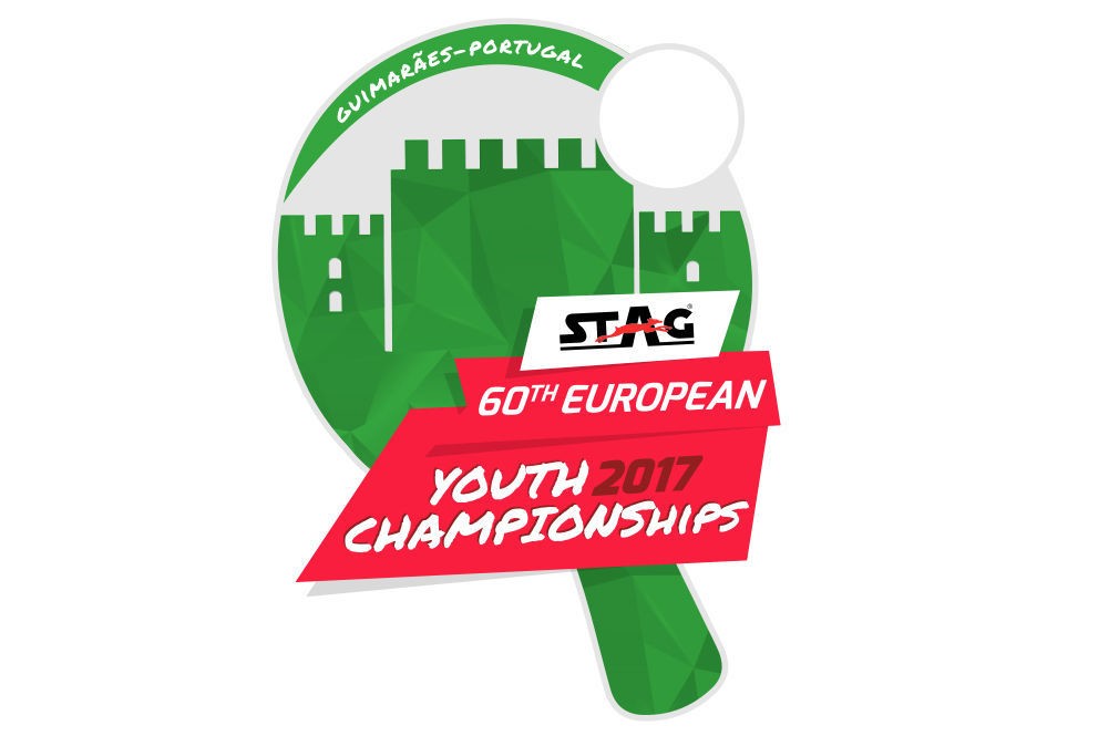 Castelo de Guimarães inspira logótipo do Europeu Jovem de Ténis de Mesa