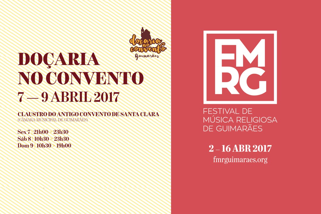 Doçaria no Convento e Festival de Música Religiosa de Guimarães promovidos no Norte e em Espanha