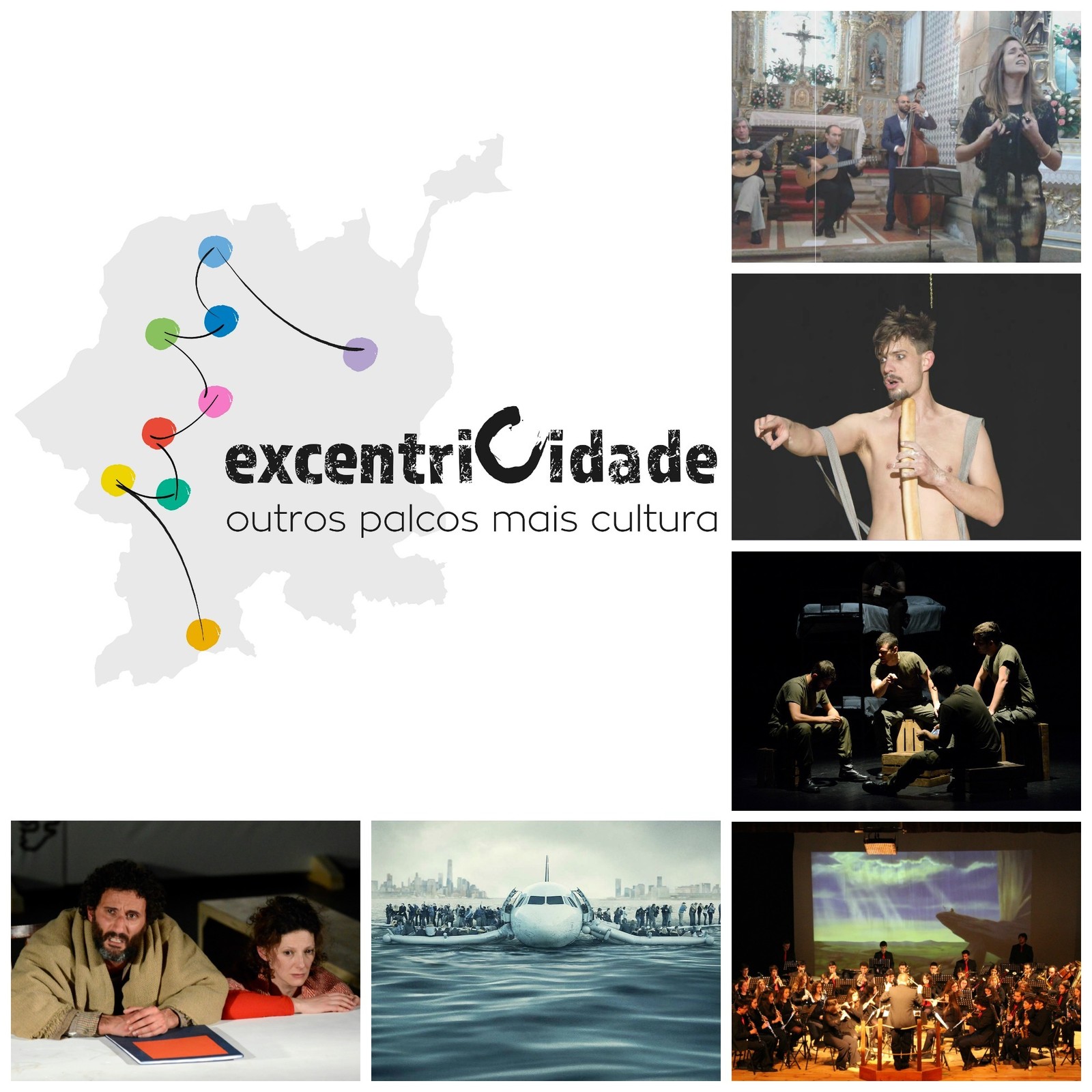 “ExcentriCidade” no mês de abril com teatro, cinema e música nas freguesias de Guimarães