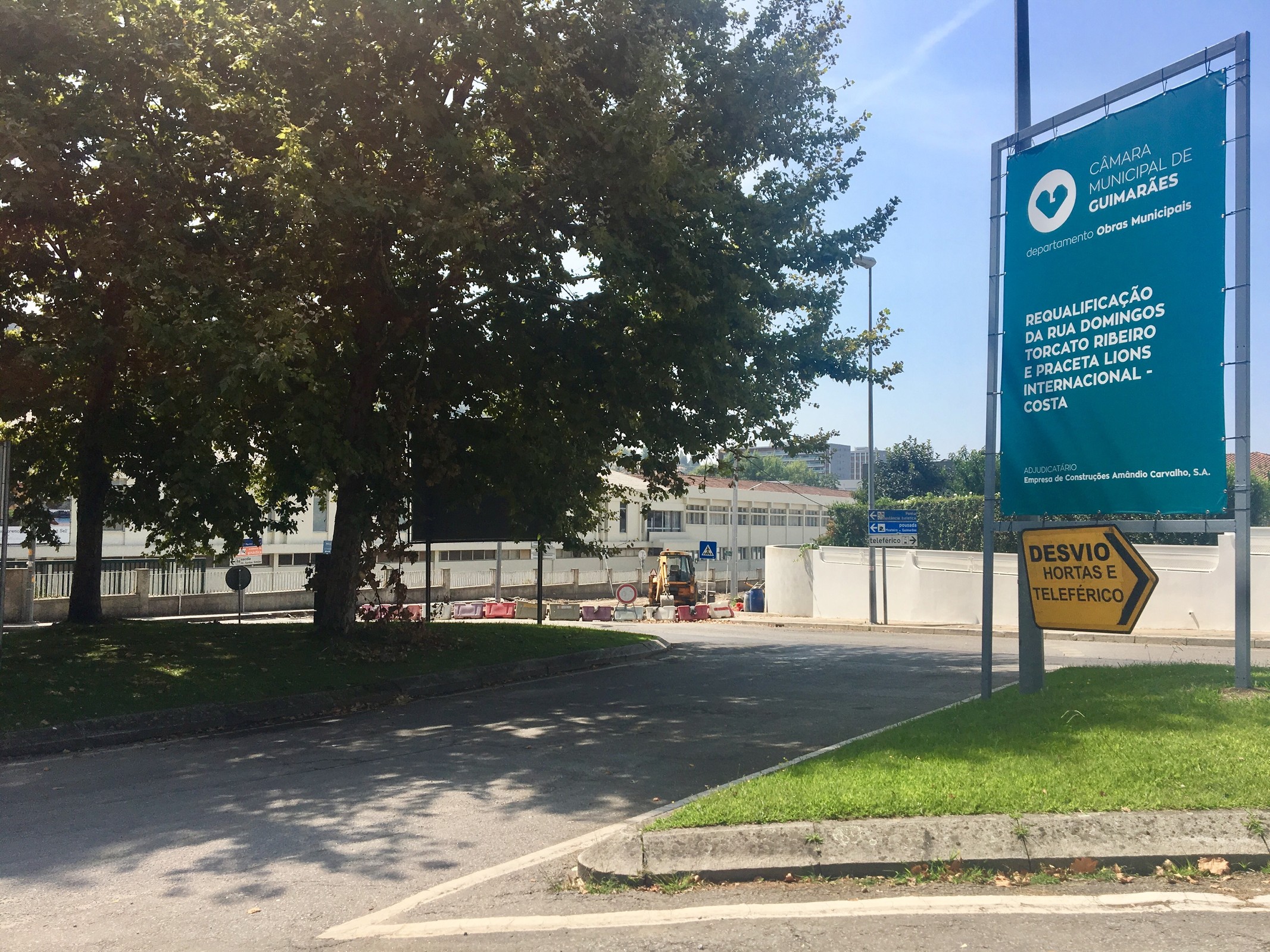 Corredor verde arborizado em Guimarães vai ligar as Hortas ao Parque da Cidade
