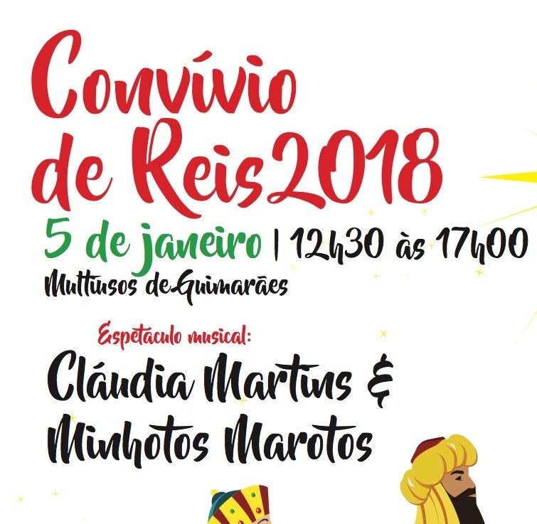 Convívio de Reis reúne 1800 participantes no Multiusos de Guimarães