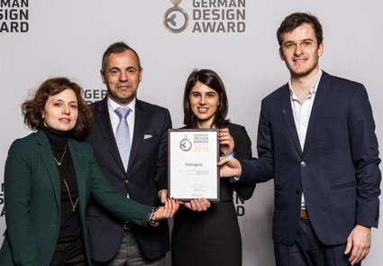 Garrafa reutilizável da Vimágua distinguida com Winner Award