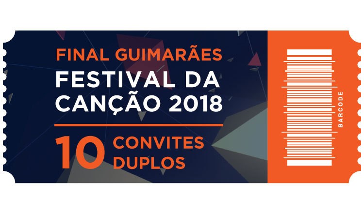 RTP oferece convite duplo para assistir à final do Festival da Canção em Guimarães