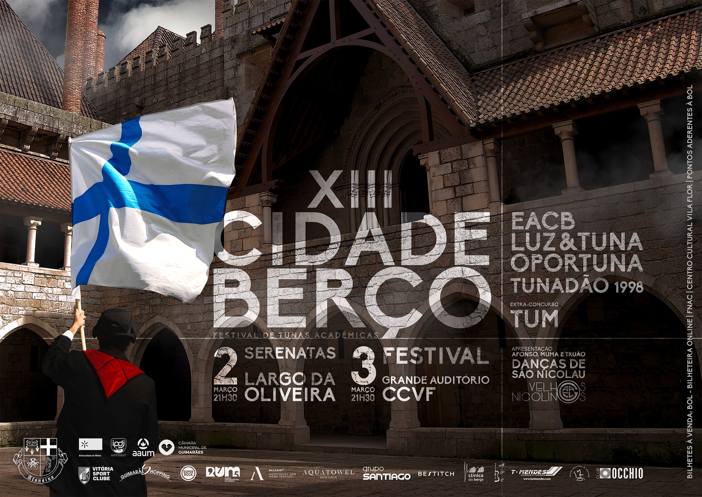 Festival de Tunas Académicas em Guimarães