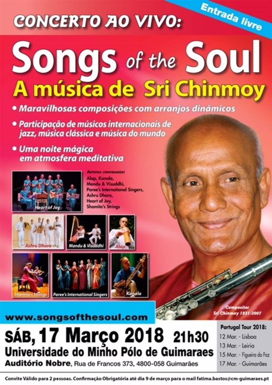 Projeto internacional Songs of the Soul apresentado em Guimarães