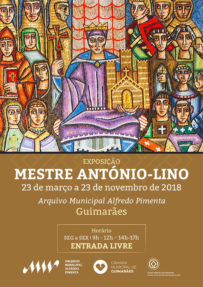 Exposição do Mestre António-Lino no Arquivo Municipal Alfredo Pimenta
