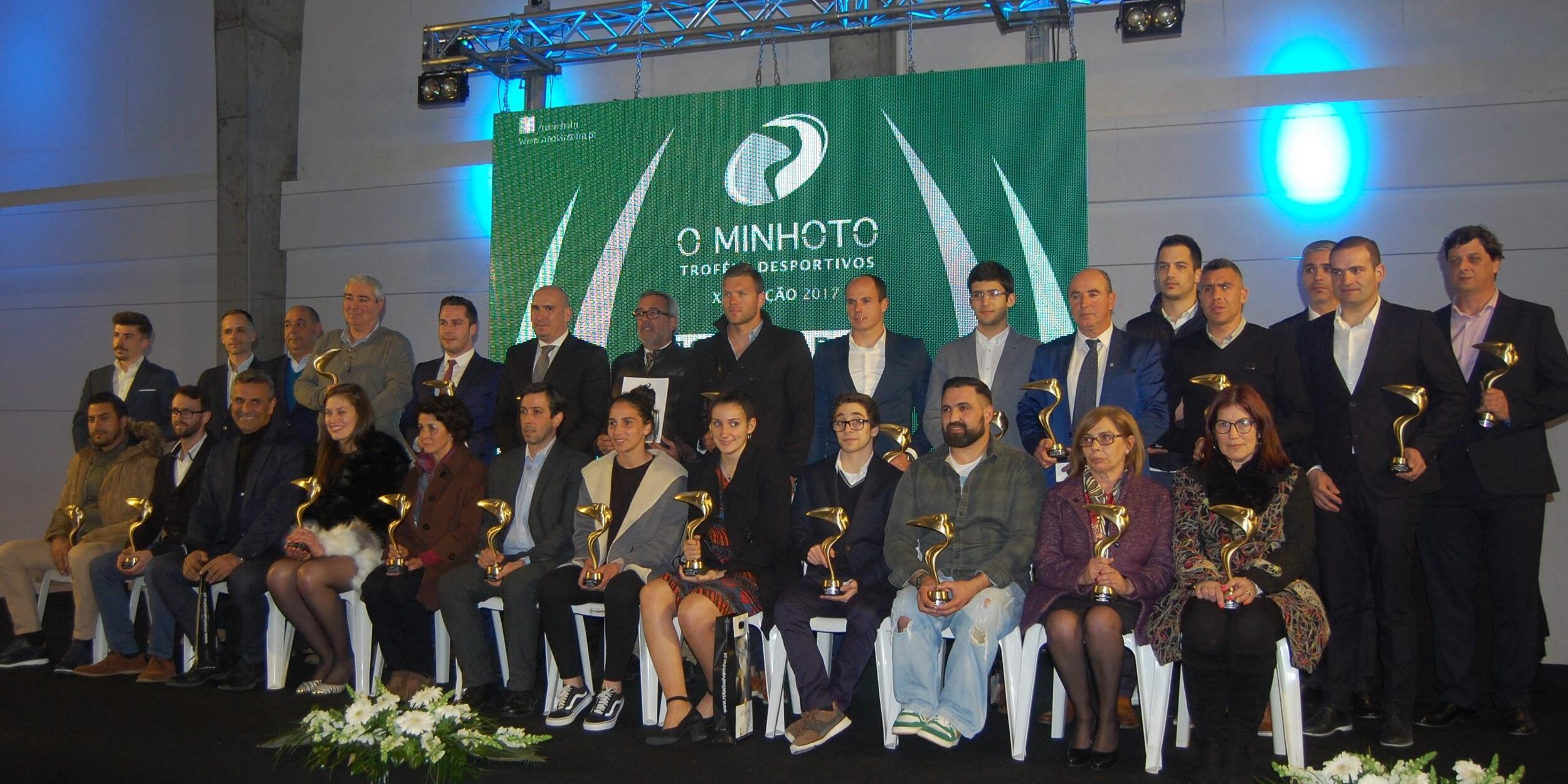 Vimaranenses distinguidos na Gala dos Troféus Desportivos ‘O Minhoto’