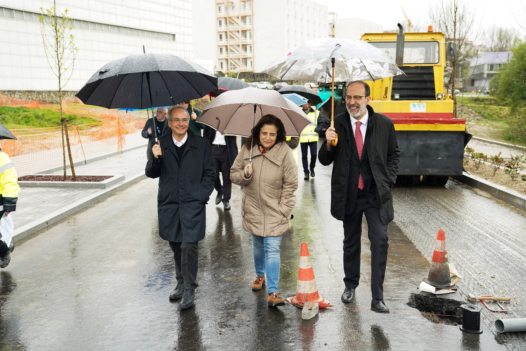 “Nova” Rua de Francos vem requalificar a zona nascente do Campus de Azurém da Universidade do Minho