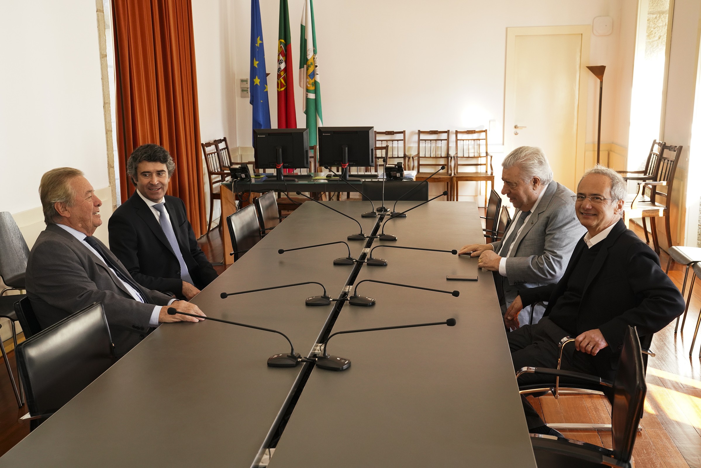 Domingos Bragança recebeu Intendente de Colónia de Sacramento