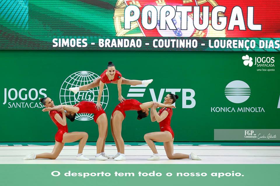 Finais do Campeonato do Mundo de Ginástica Aeróbica este domingo no Multiusos de Guimarães
